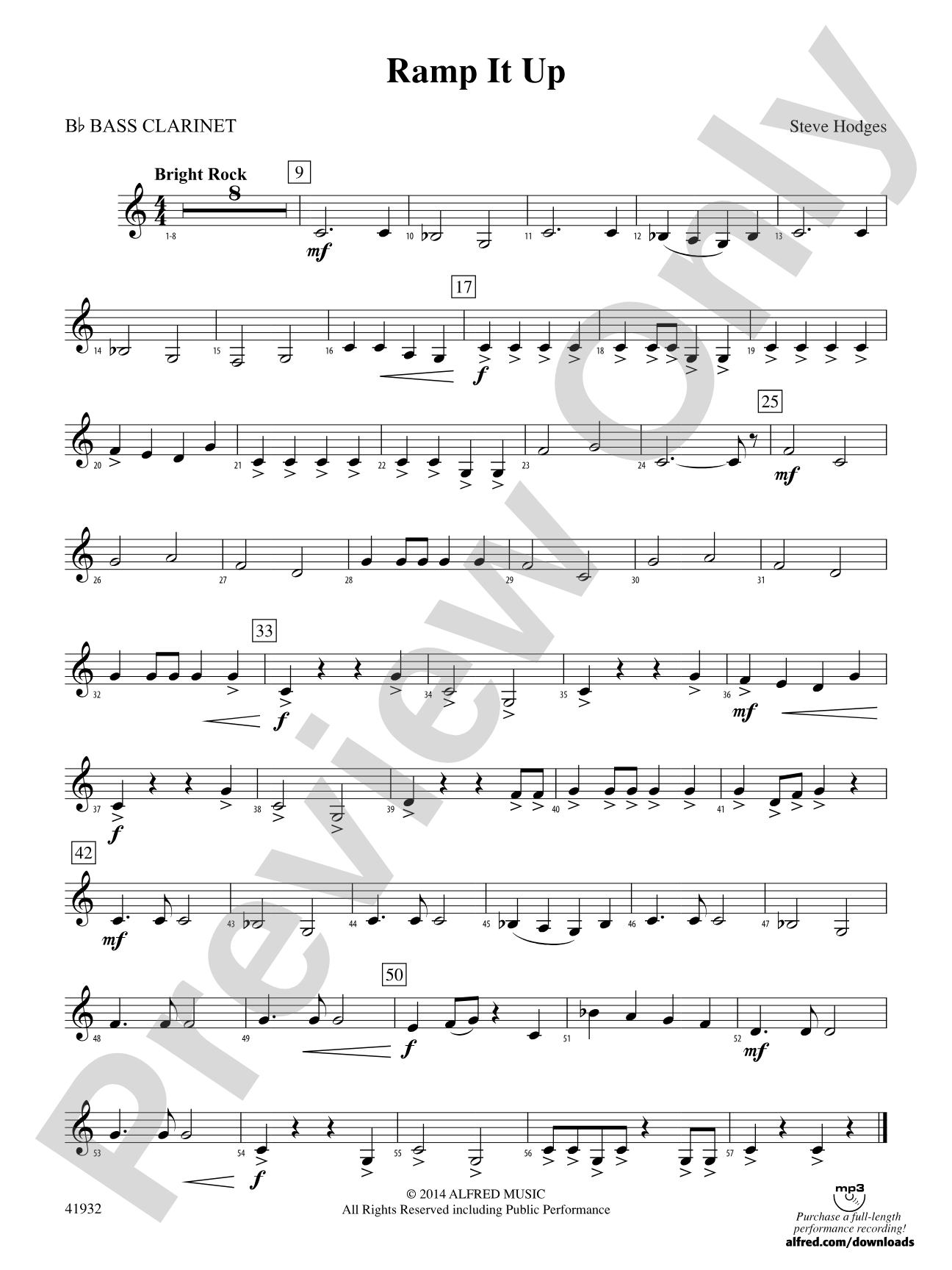 Ramp It Up: B-flat Bass Clarinet