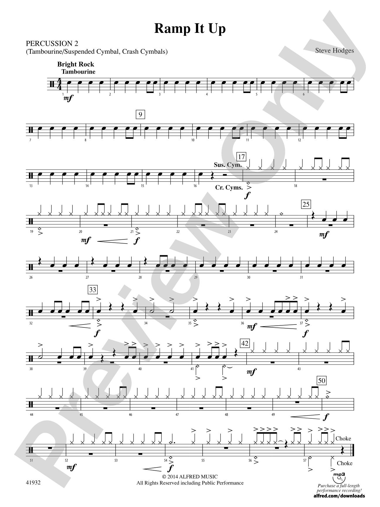 Ramp It Up: 2nd Percussion