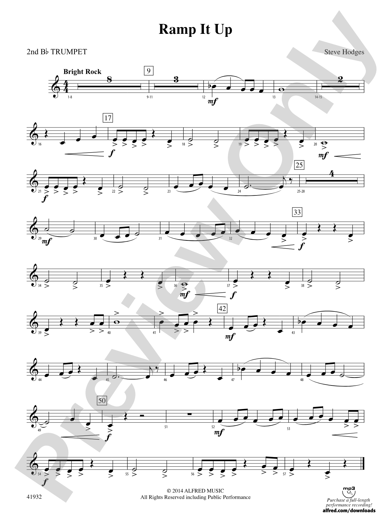 Ramp It Up: 2nd B-flat Trumpet
