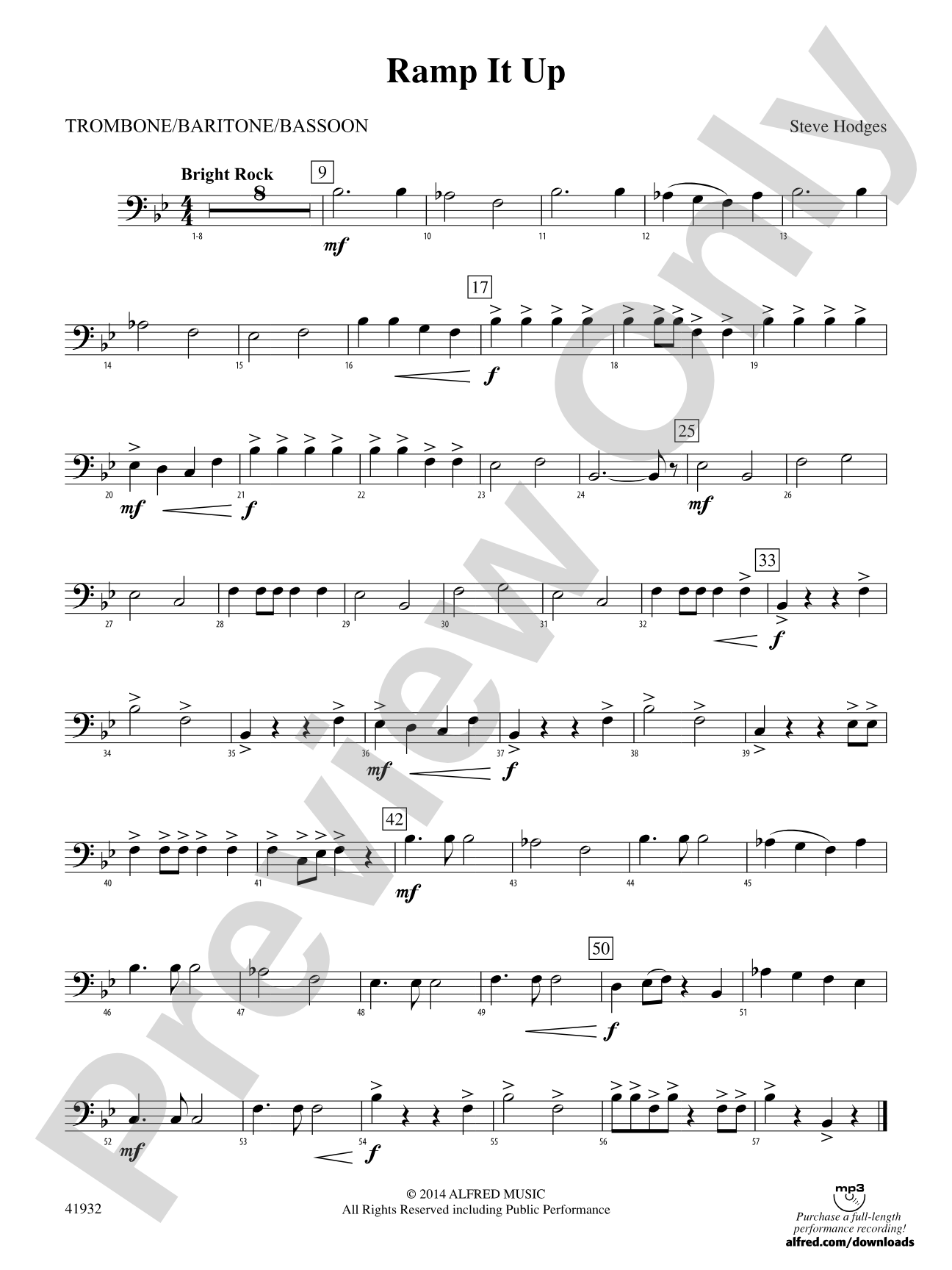 Ramp It Up: 1st Trombone