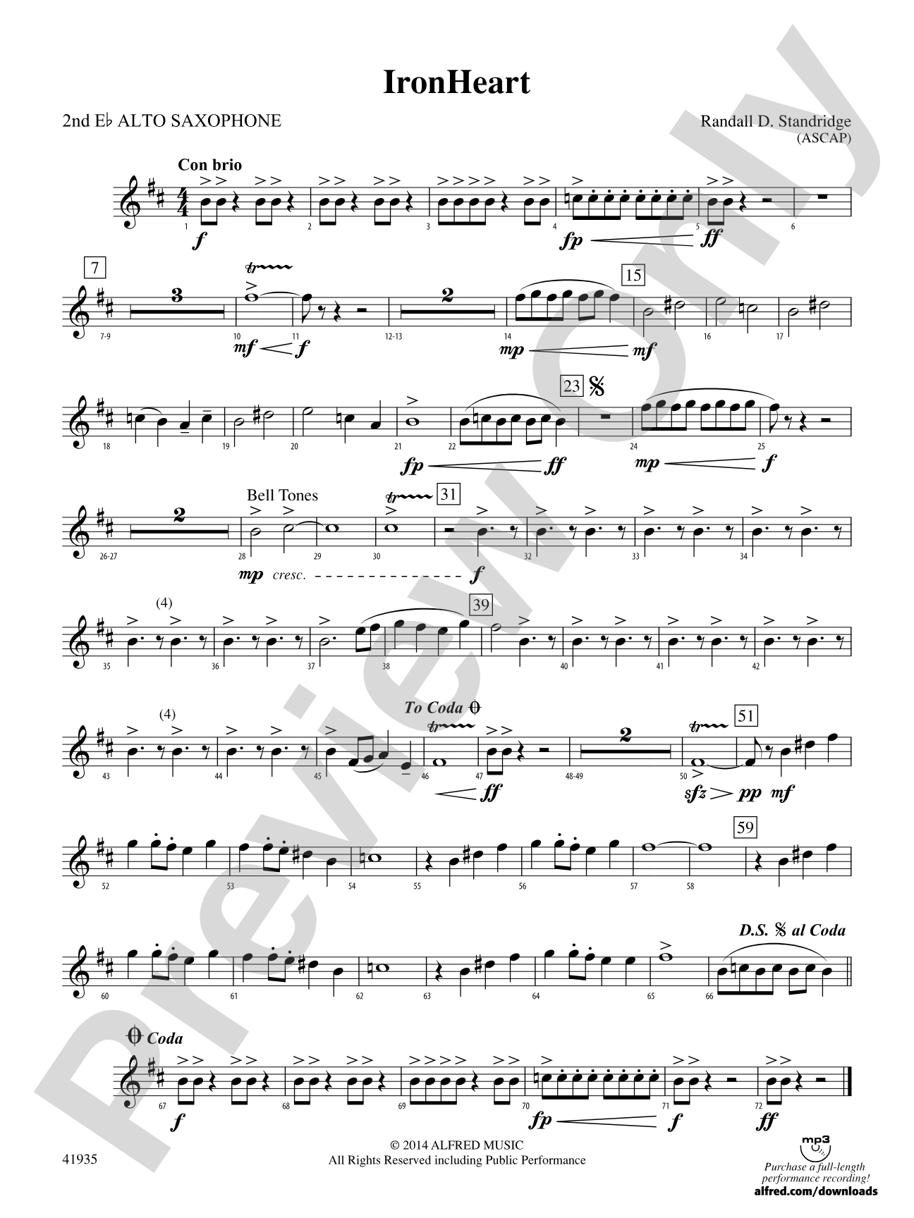IronHeart: 2nd E-flat Alto Saxophone