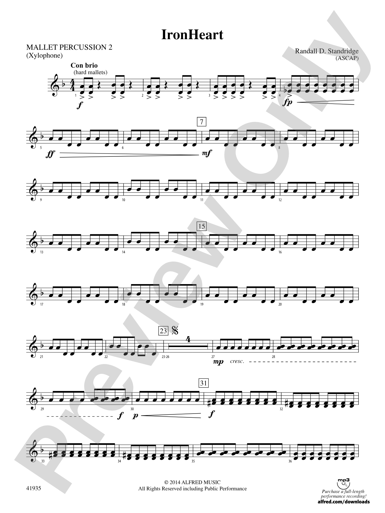 IronHeart: 2nd Mallet Percussion