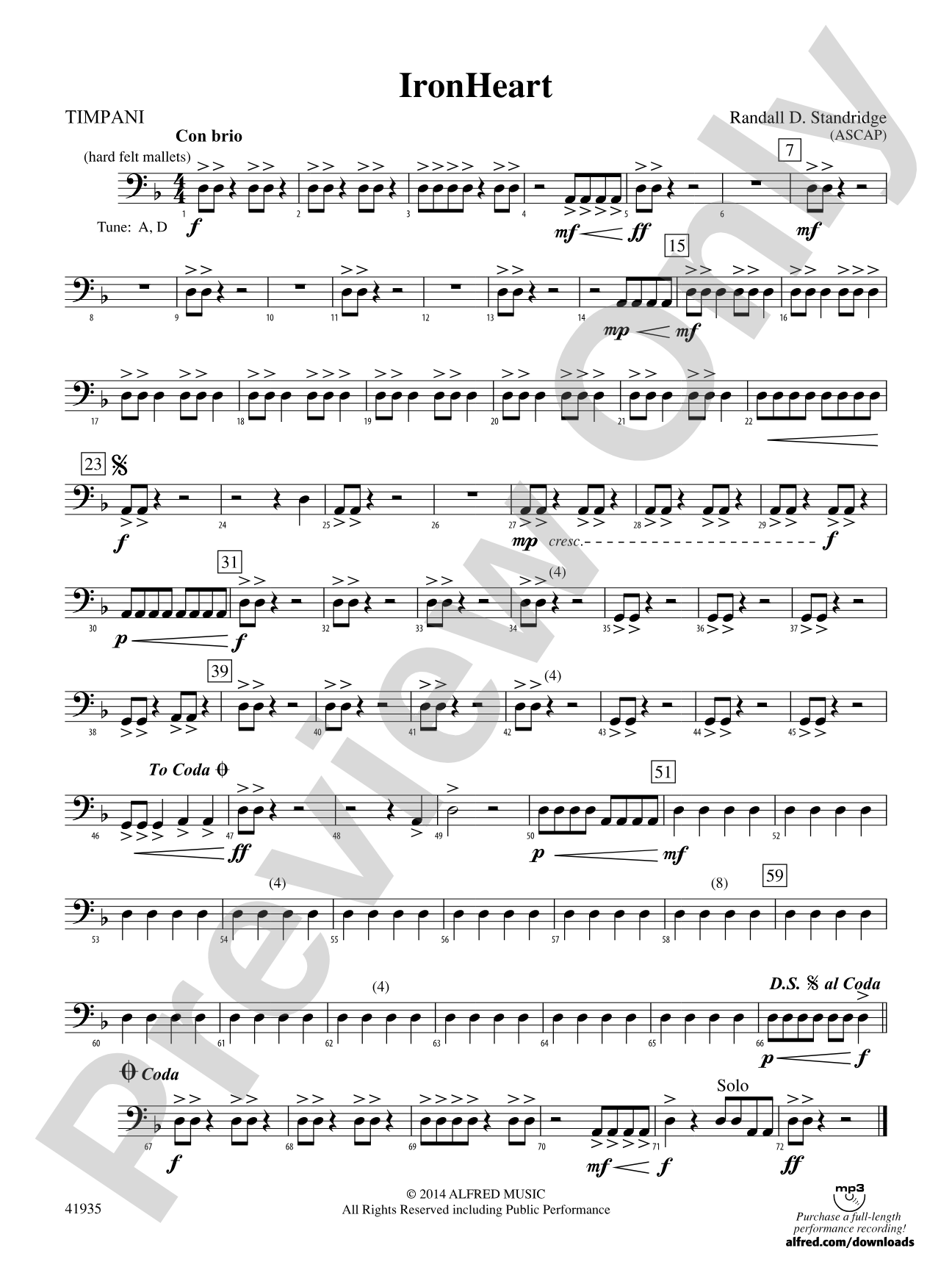 IronHeart: Timpani