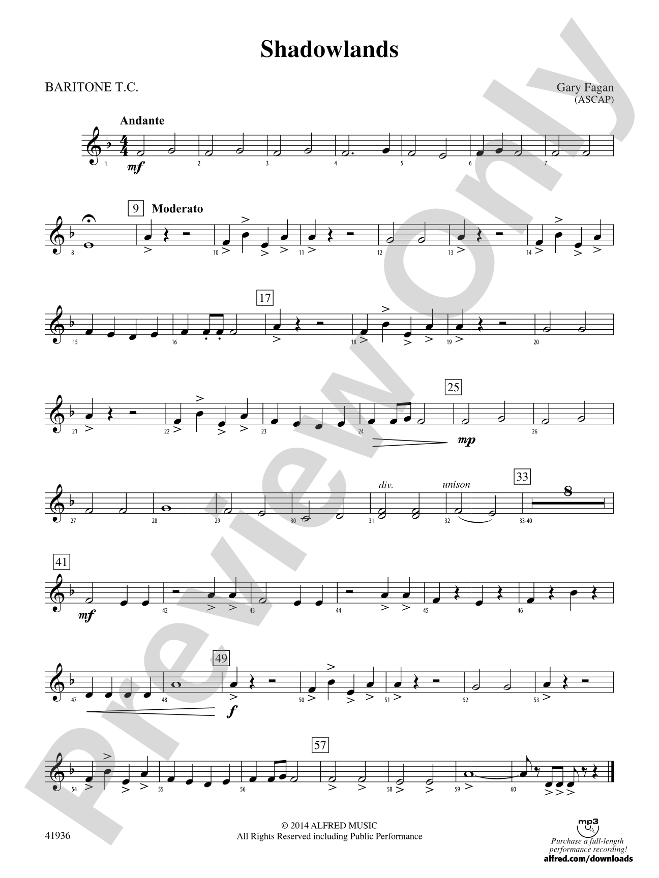 Shadowlands: Baritone T.C.