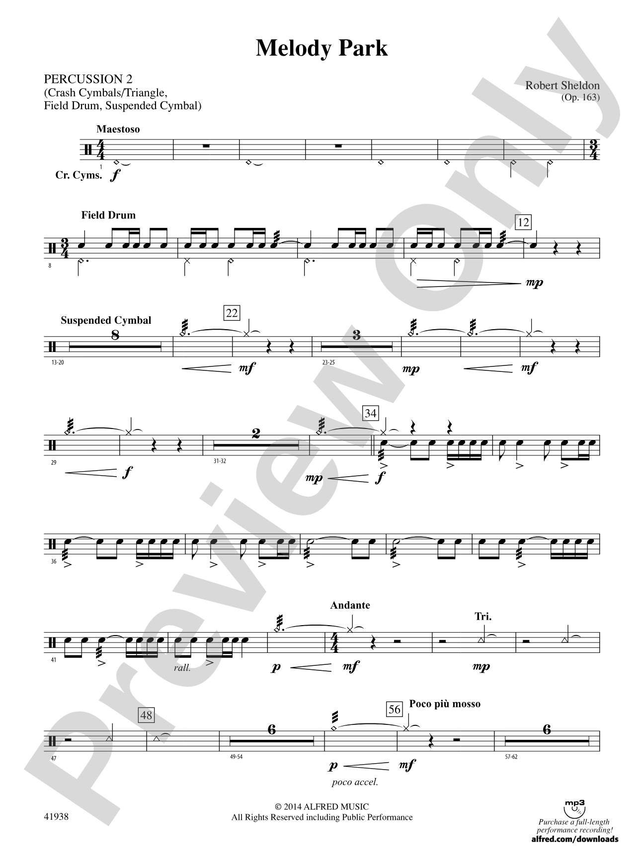 Melody Park: 2nd Percussion