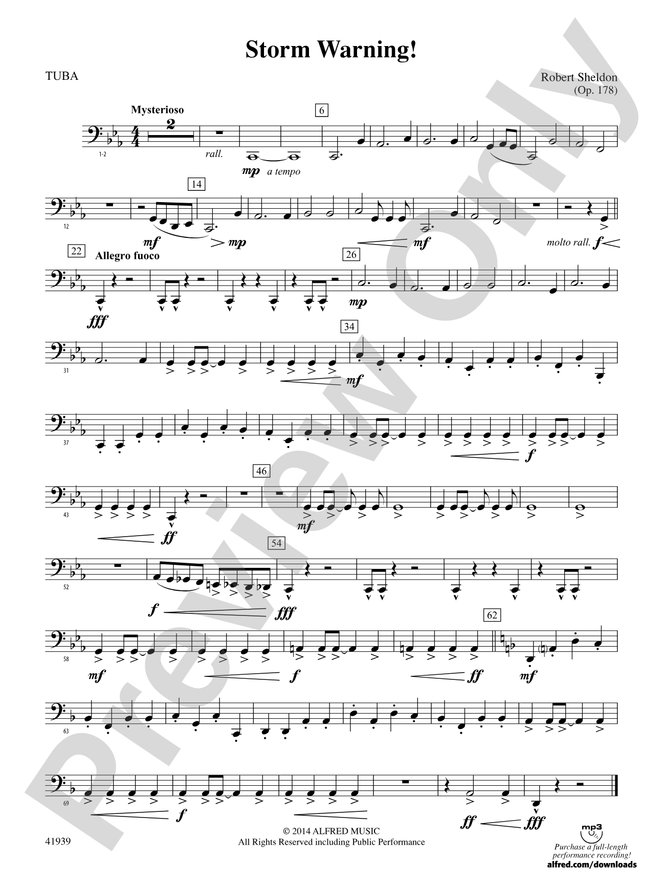 Storm Warning!: Tuba