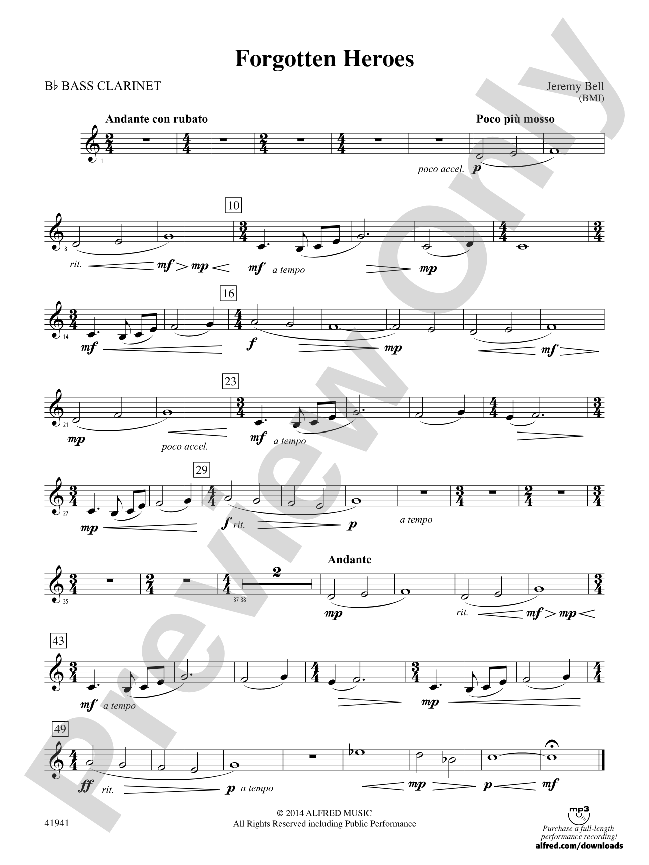 Forgotten Heroes: B-flat Bass Clarinet