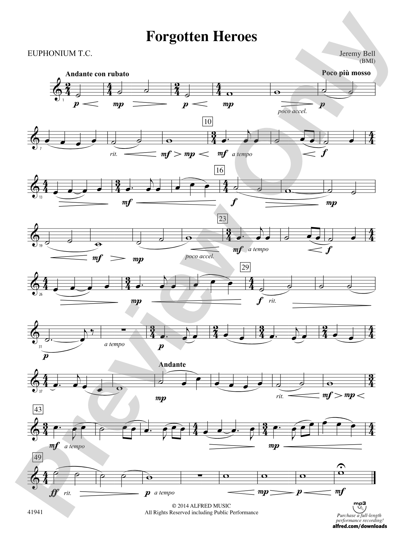 Forgotten Heroes: Baritone T.C.