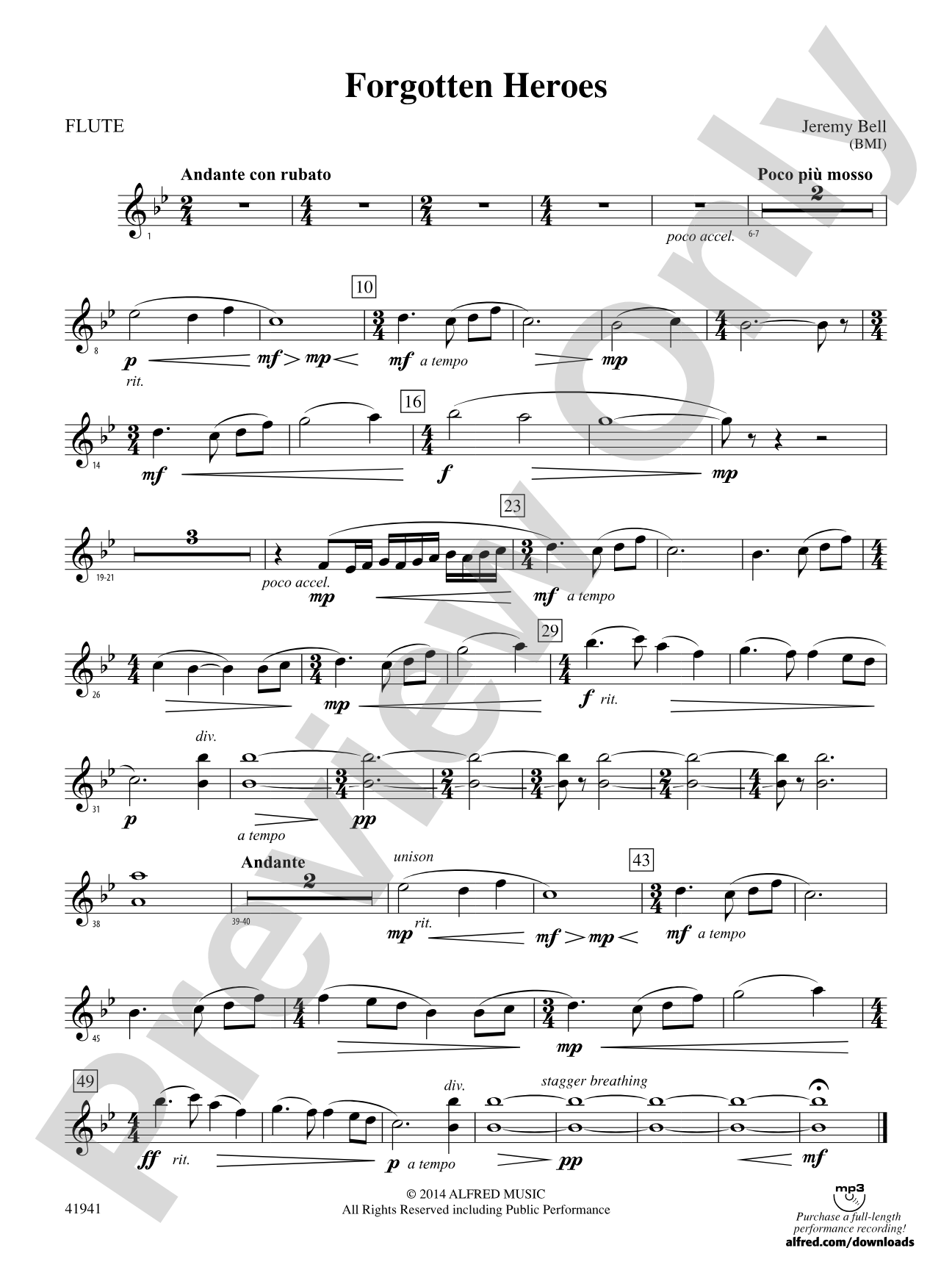Forgotten Heroes: Flute
