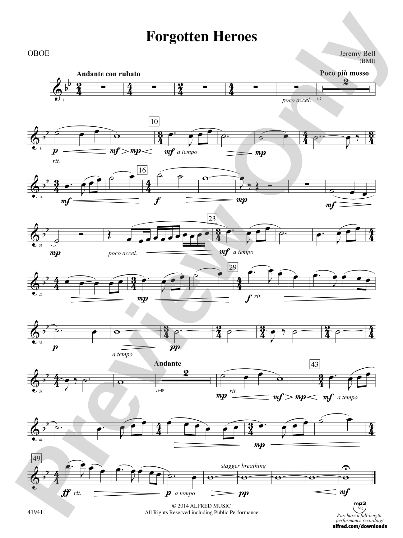 Forgotten Heroes: Oboe