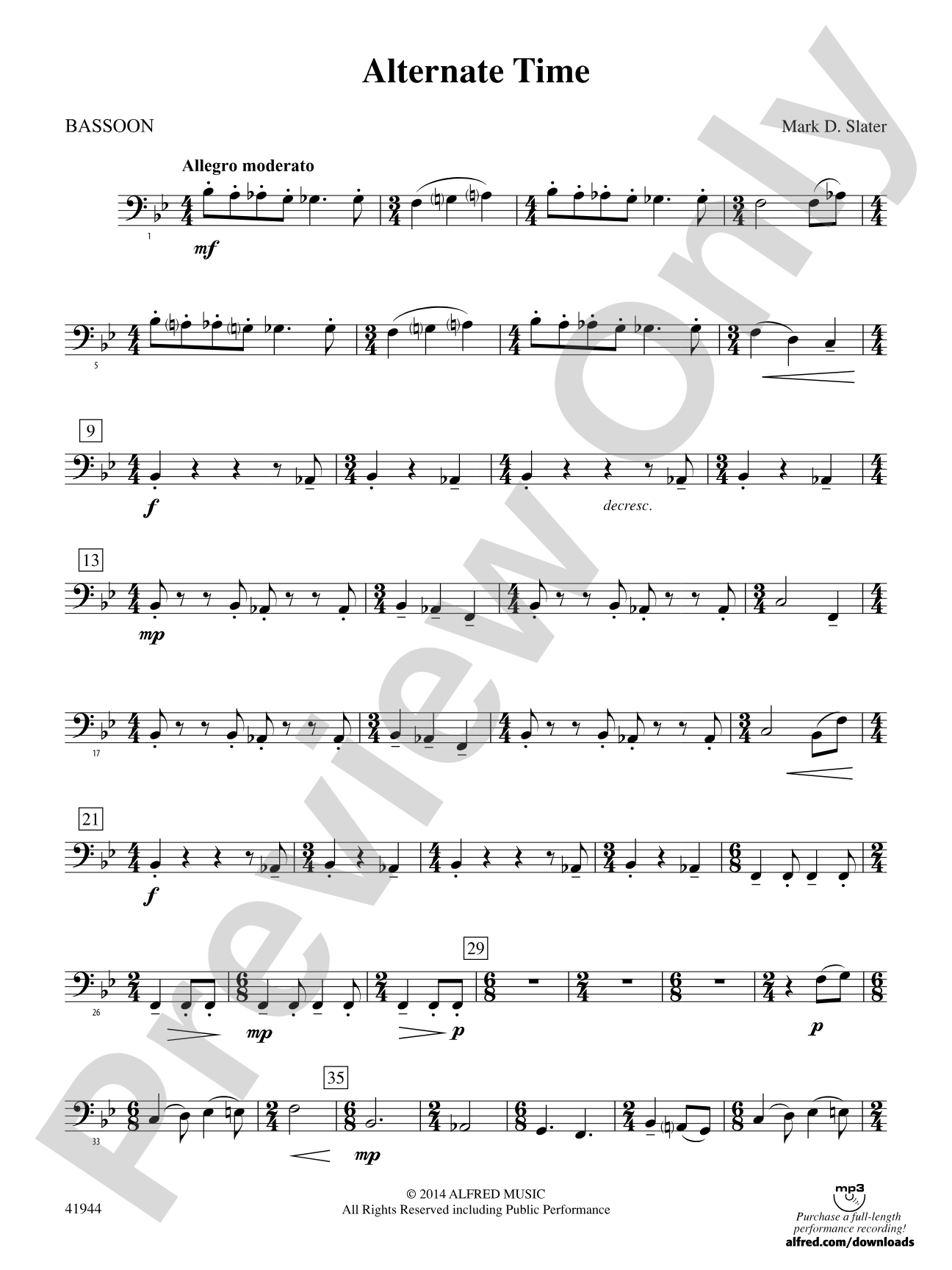 Alternate Time: Bassoon