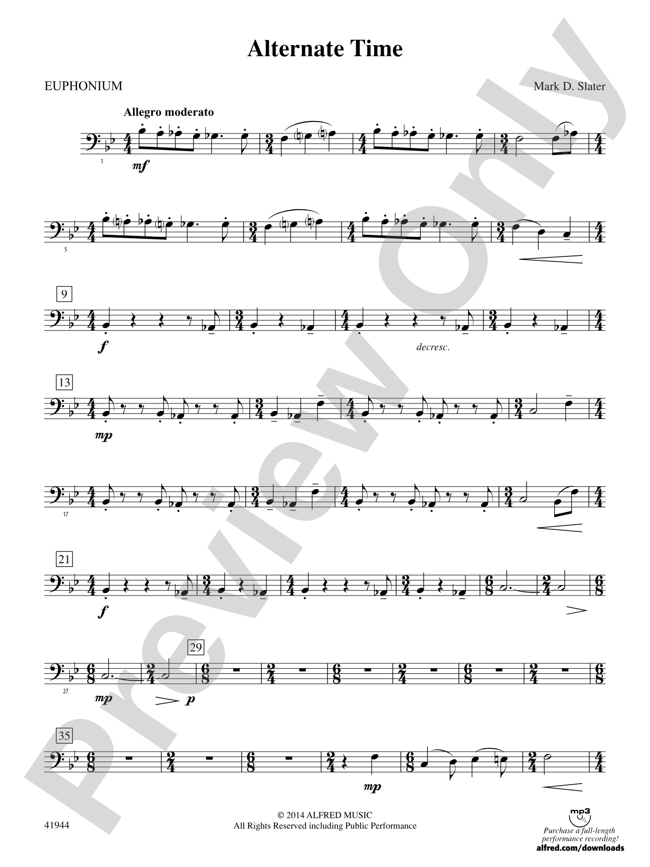 Alternate Time: Baritone B.C.