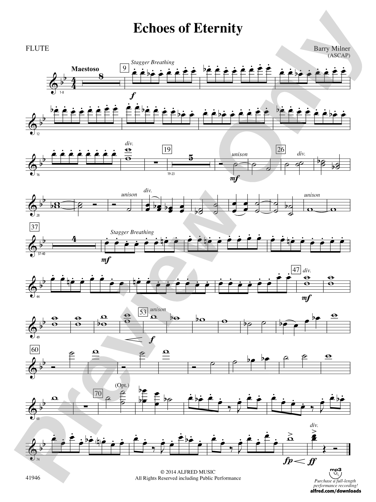 Echoes of Eternity: Flute