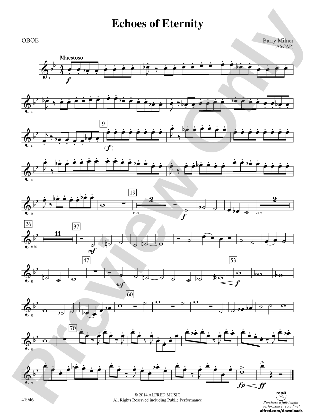 Echoes of Eternity: Oboe