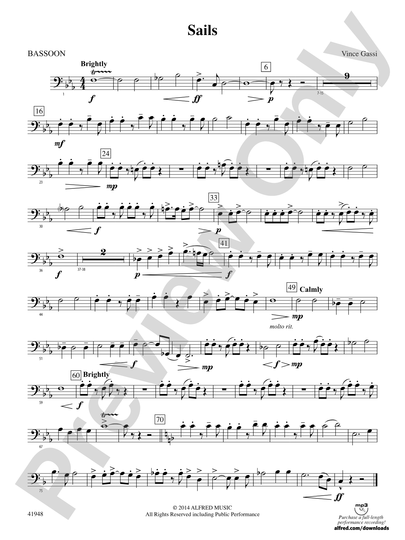 Sails: Bassoon