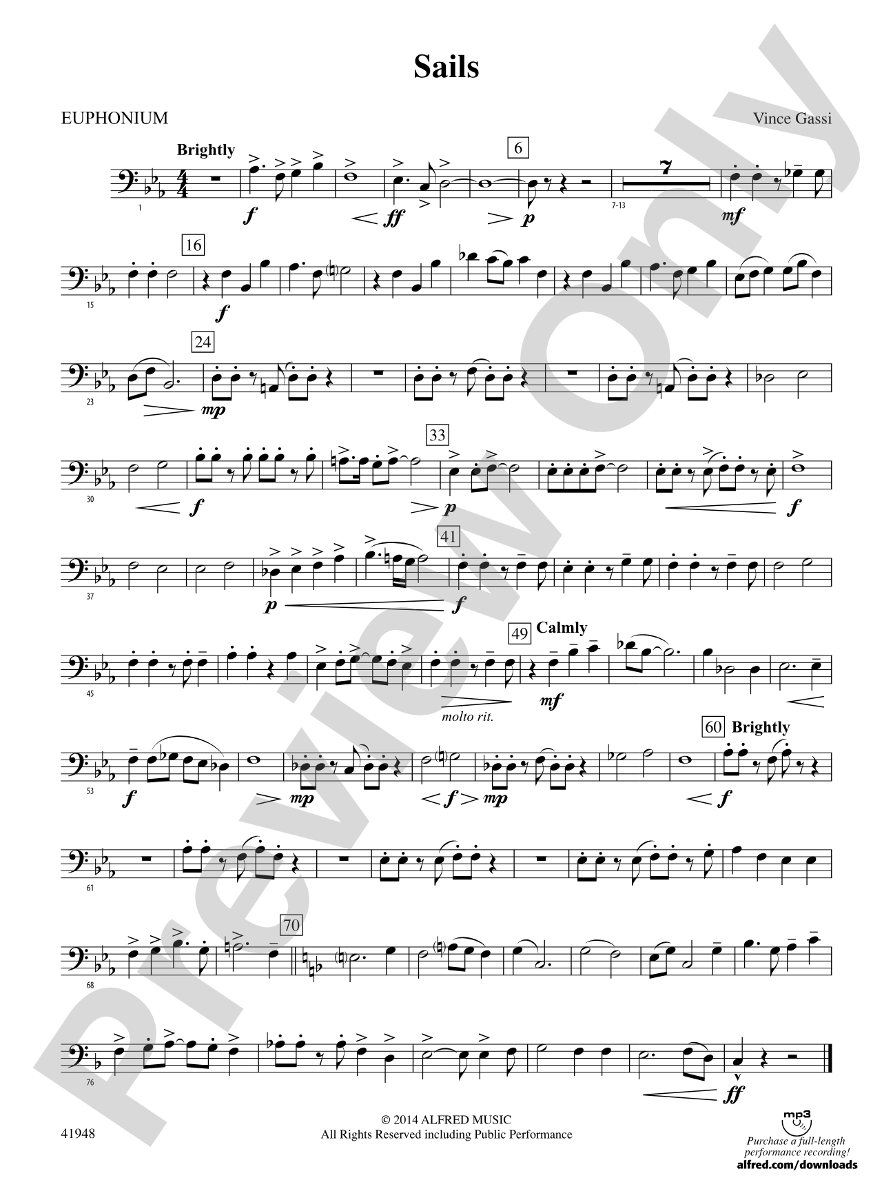 Sails: Baritone B.C.
