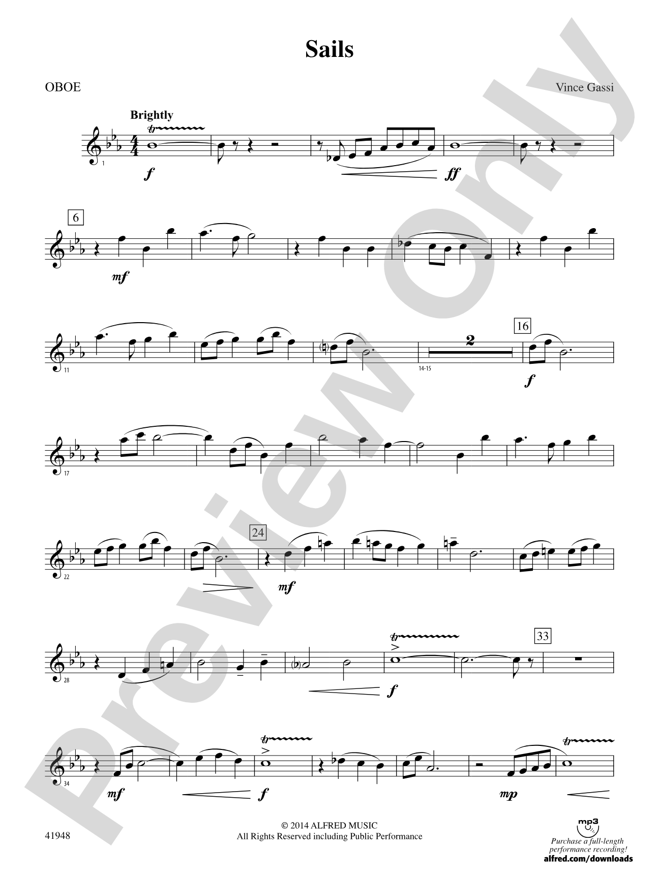 Sails: Oboe