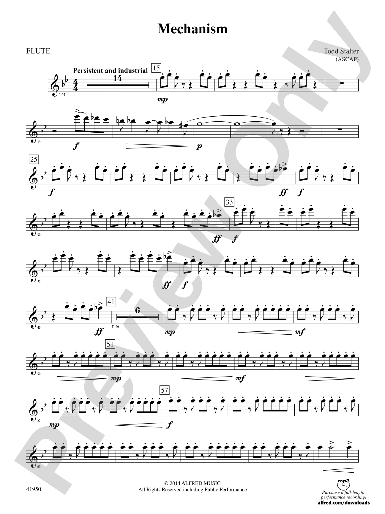 Mechanism: Flute