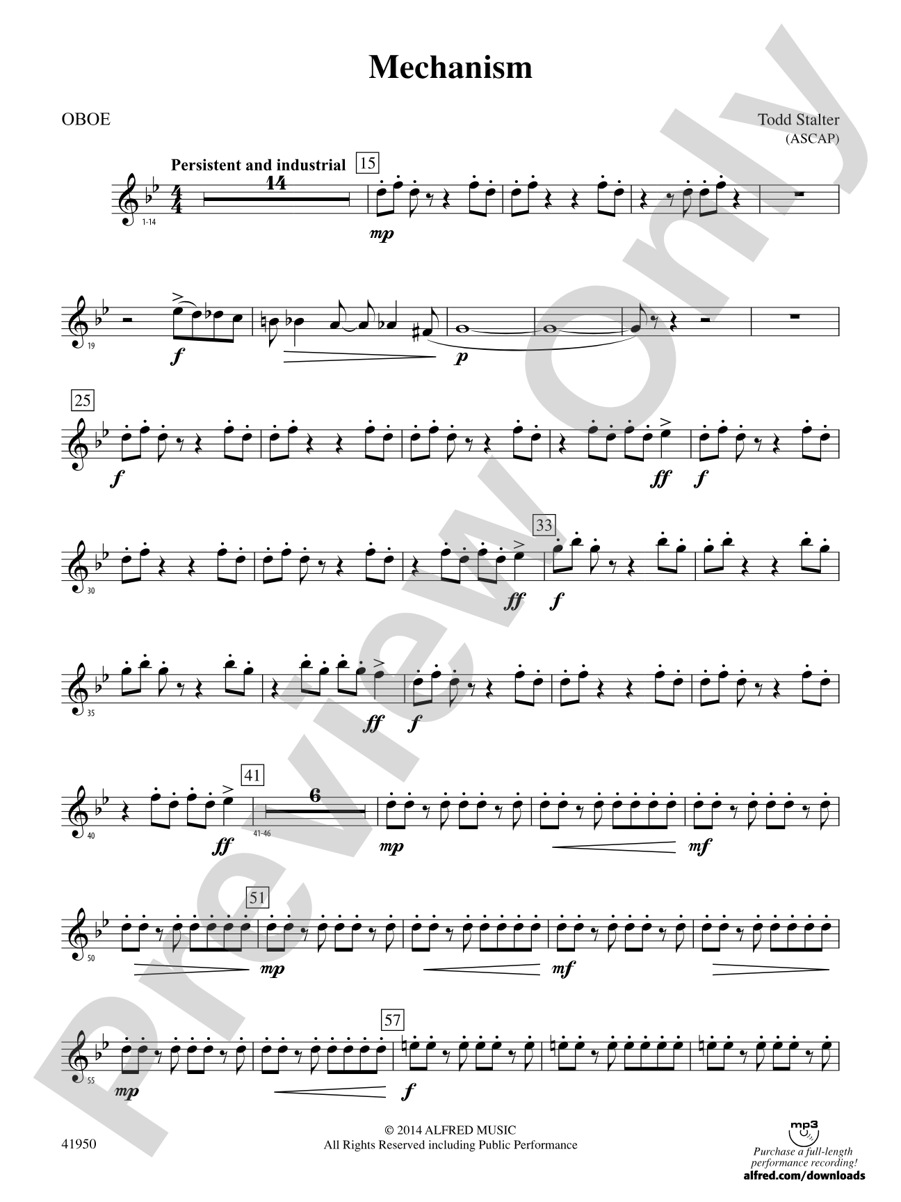 Mechanism: Oboe