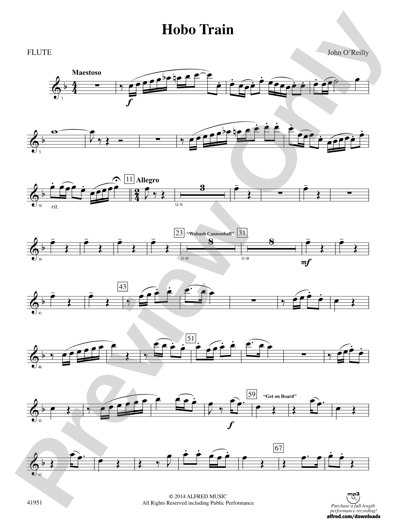Hobo Train: Flute
