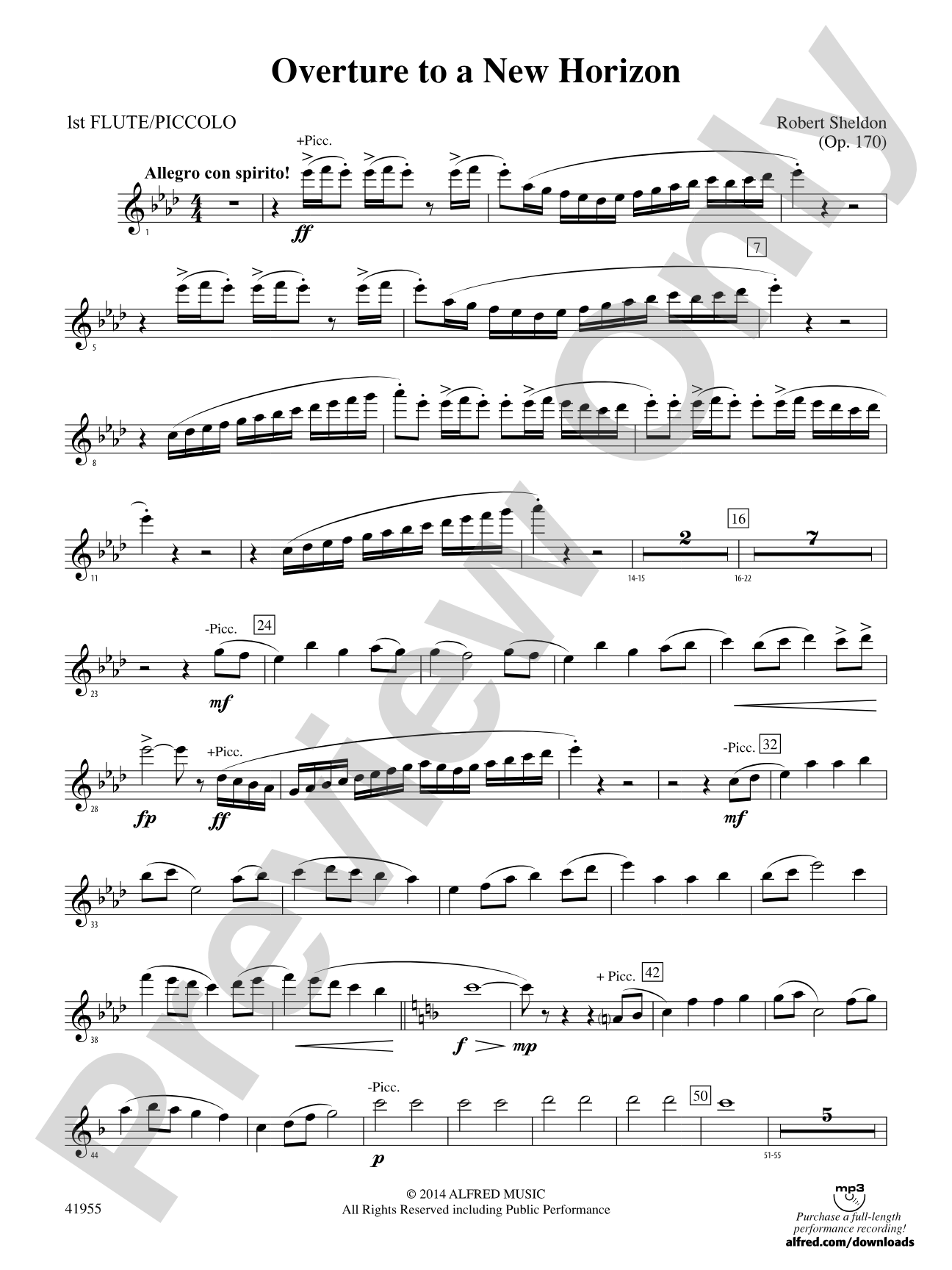 Overture to a New Horizon: Flute