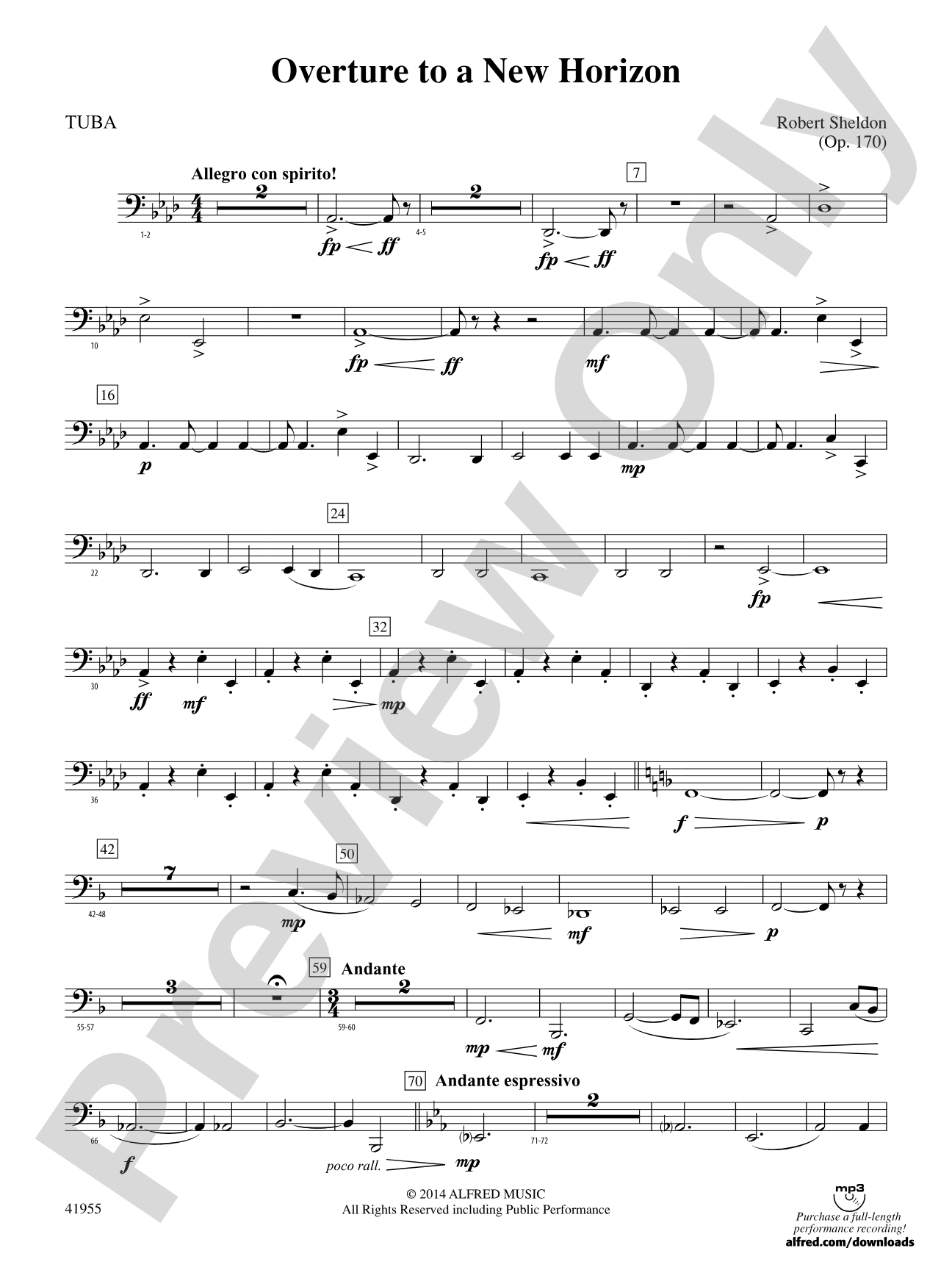 Overture to a New Horizon: Tuba