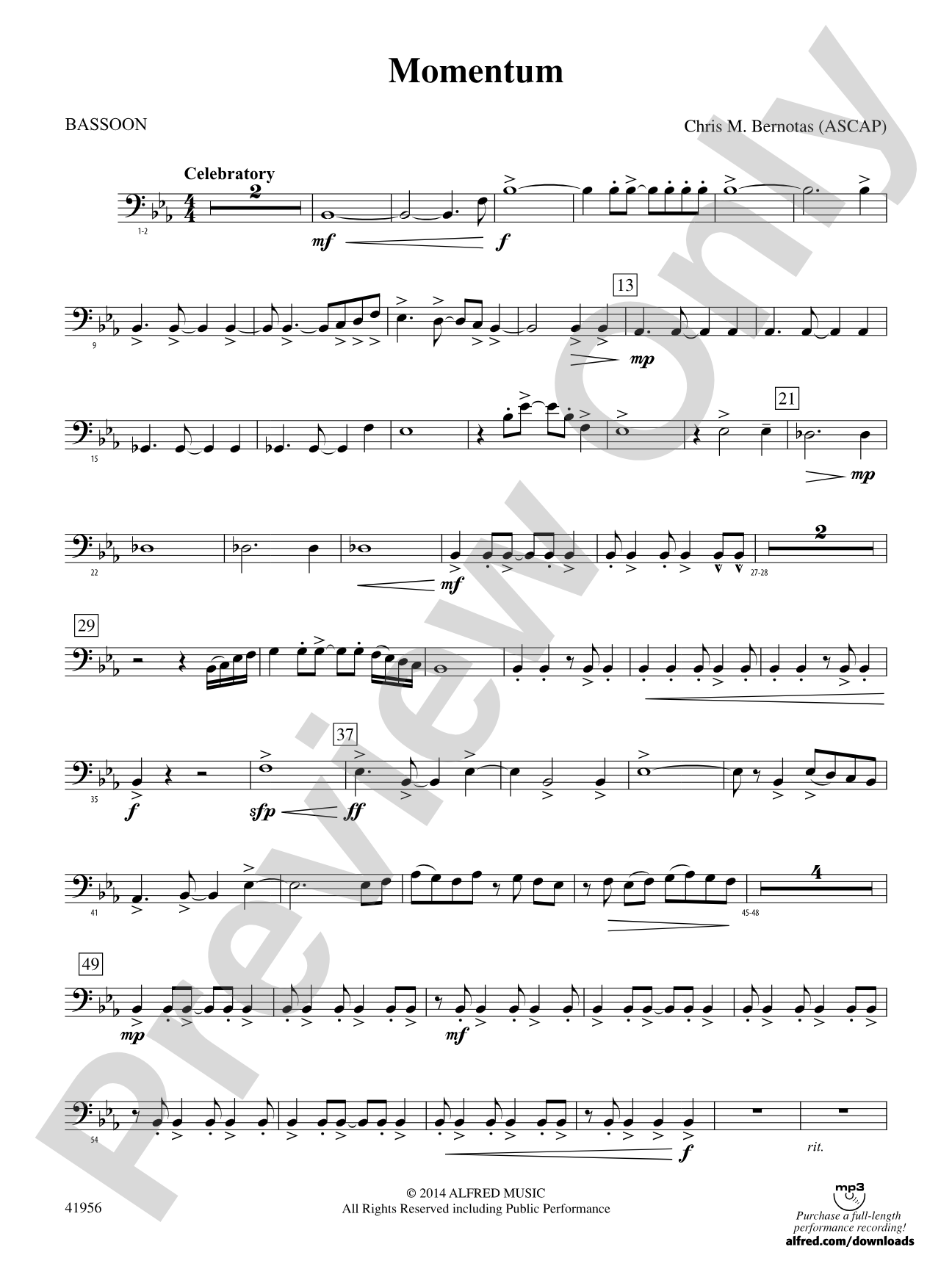 Momentum: Bassoon