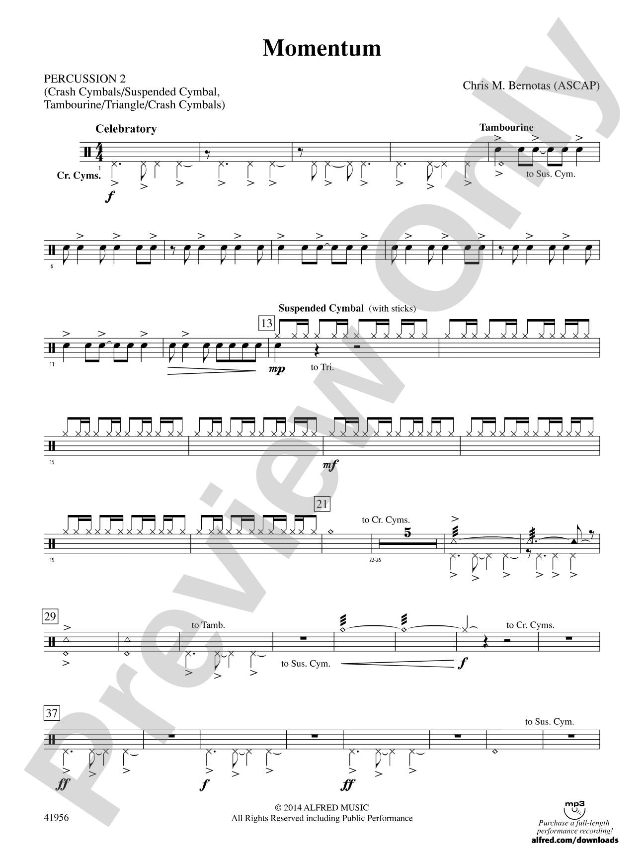 Momentum: 2nd Percussion