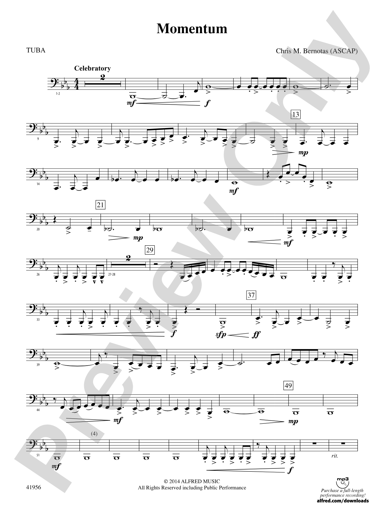 Momentum: Tuba