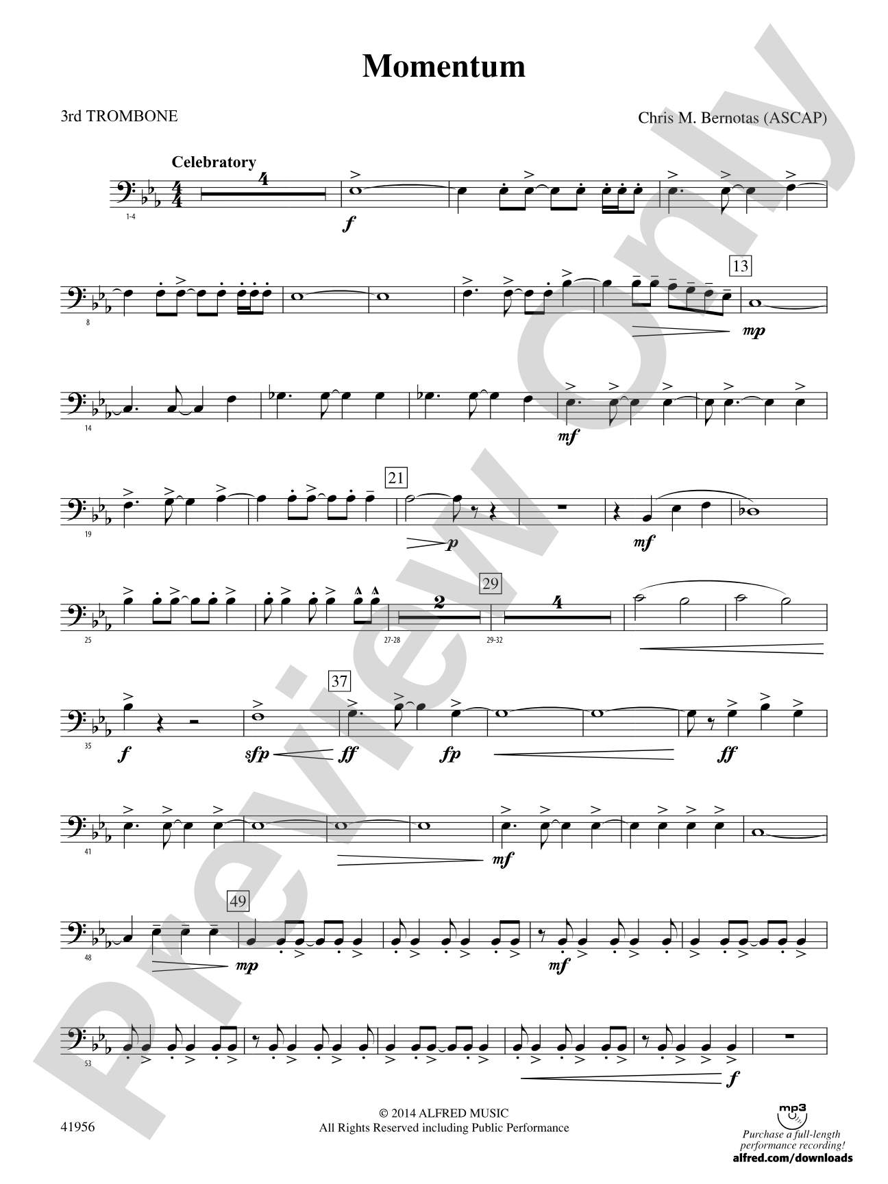 Momentum: 3rd Trombone