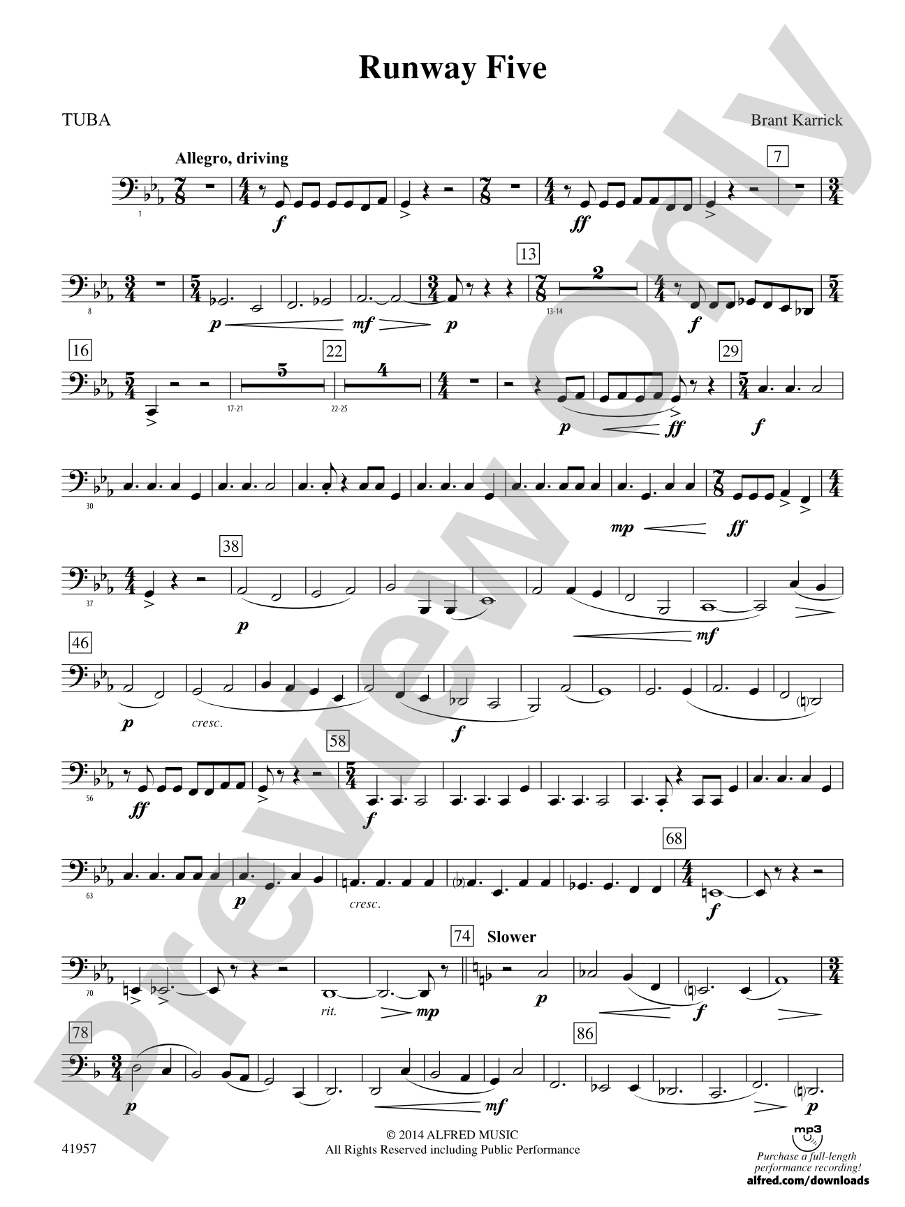 Runway Five: Tuba