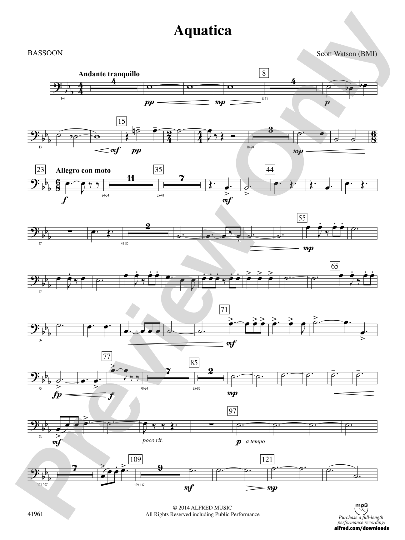 Aquatica: Bassoon