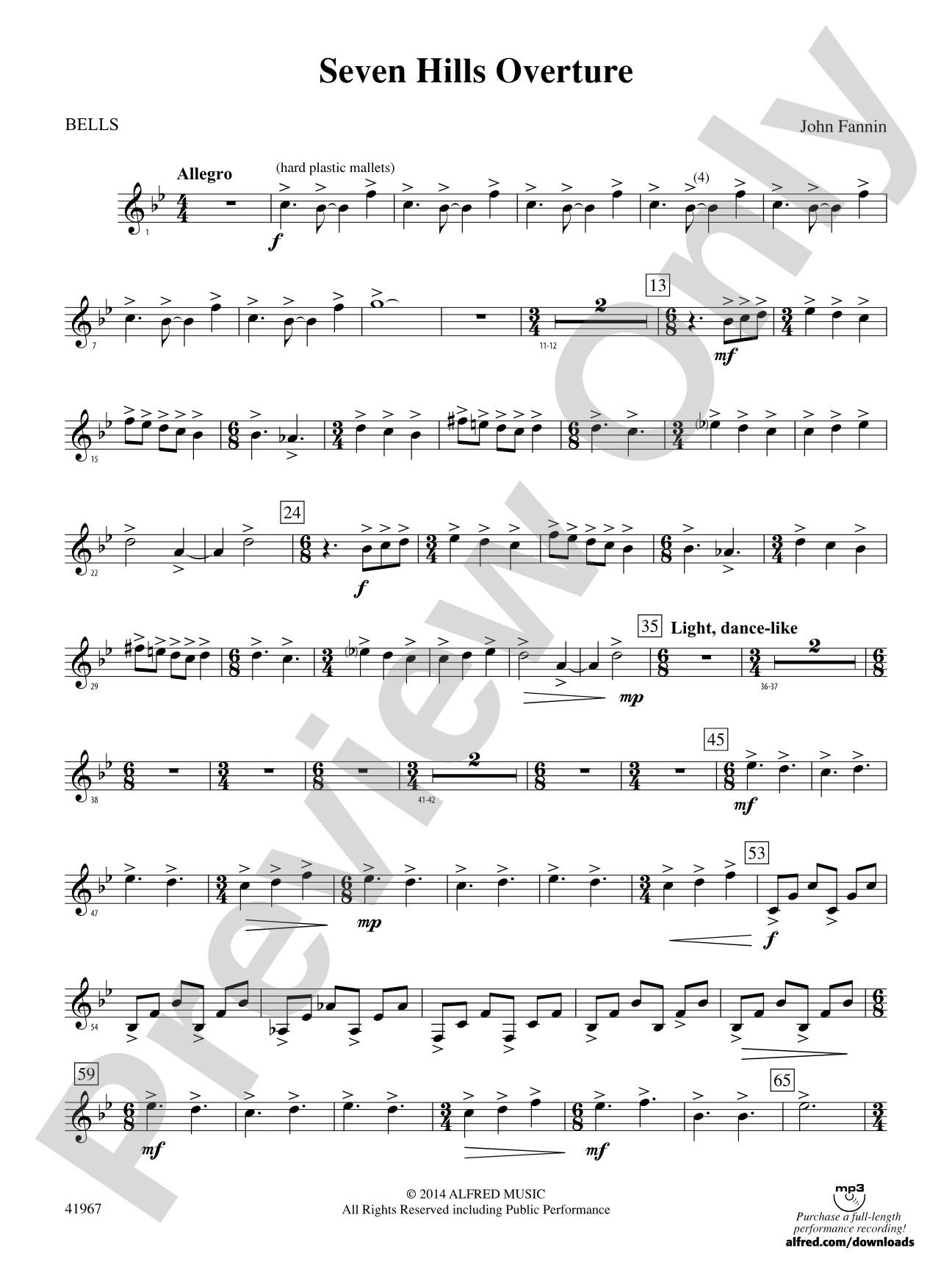 Seven Hills Overture: Bells