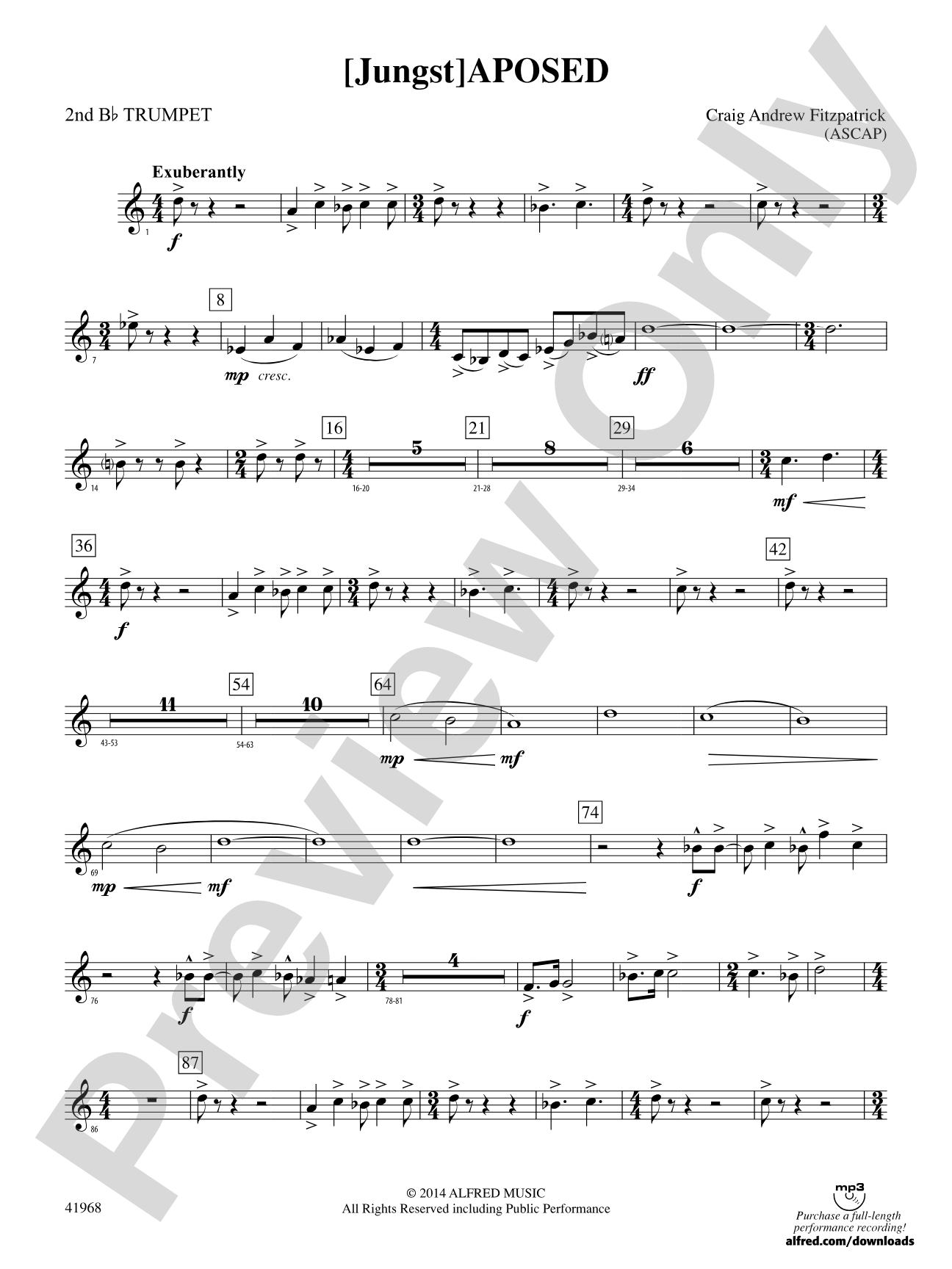 [Jungst]aposed: 2nd B-flat Trumpet