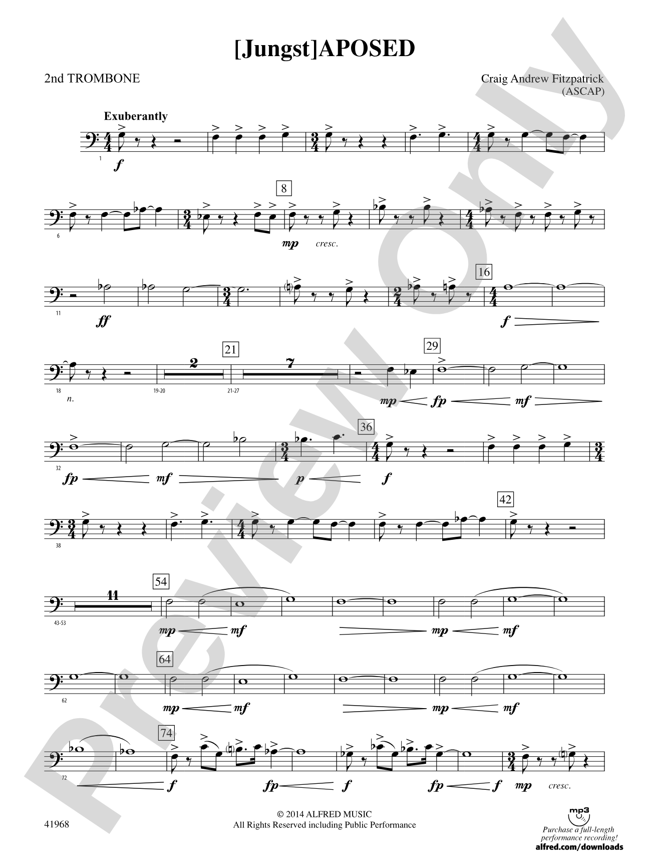 [Jungst]aposed: 2nd Trombone