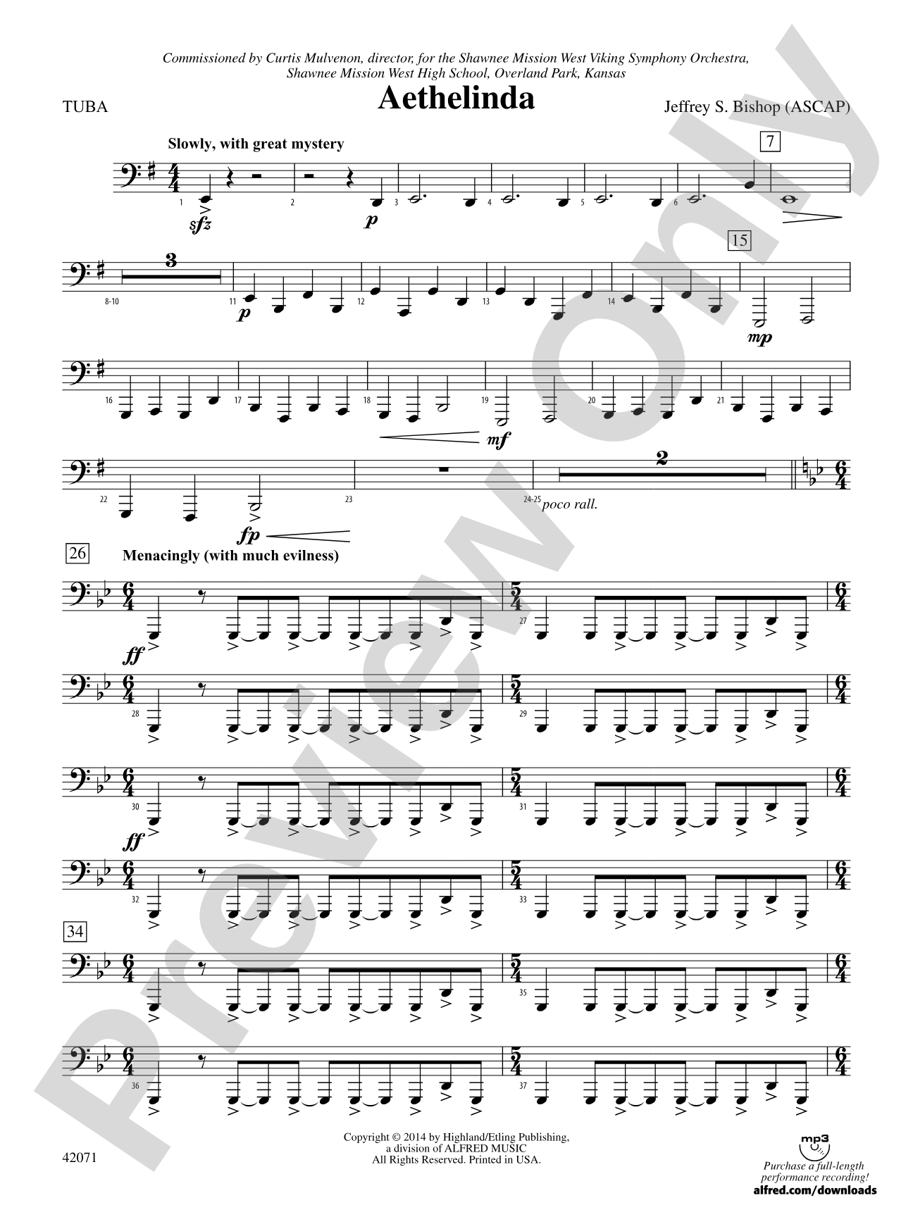 Aethelinda: Tuba