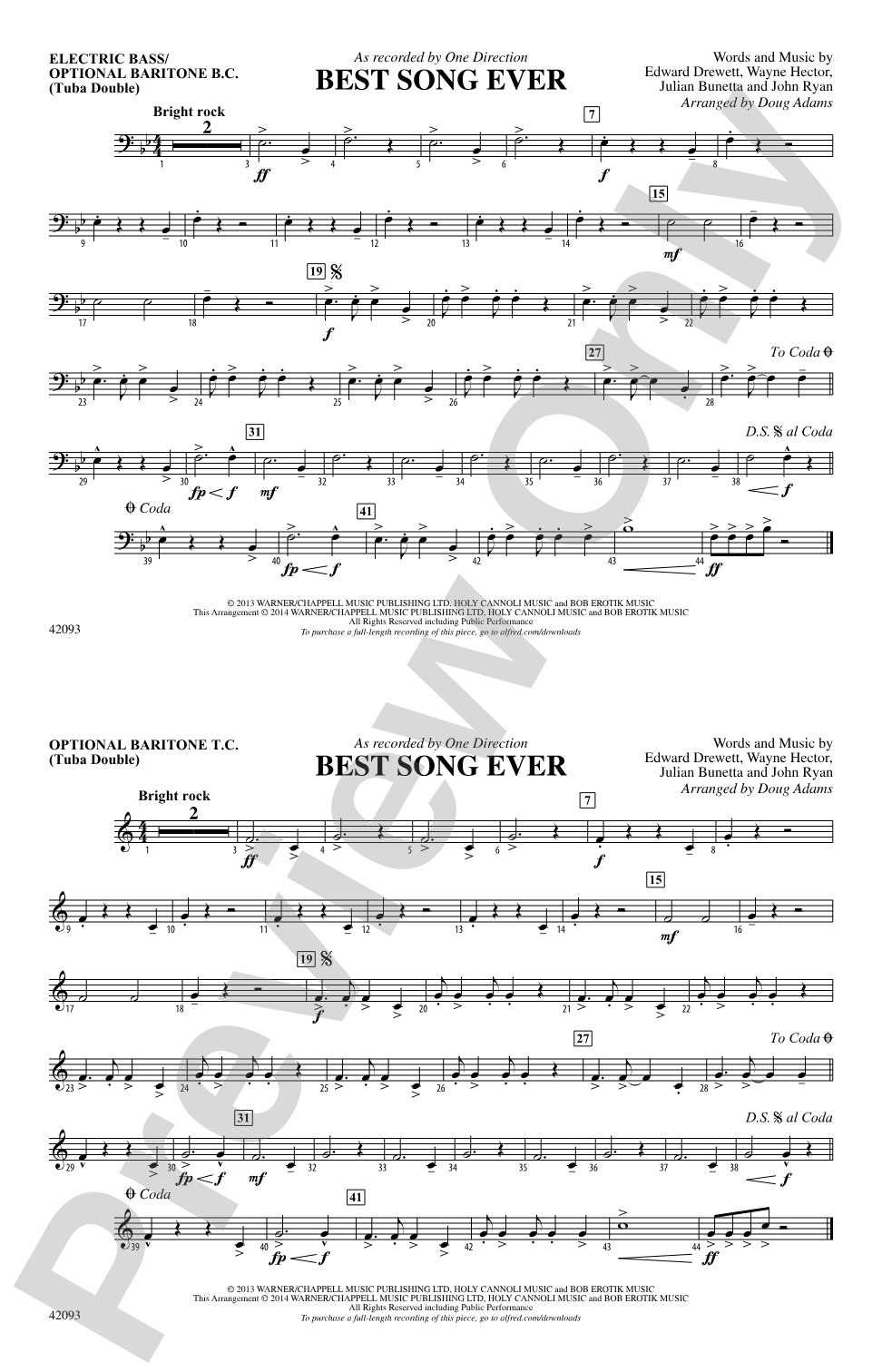 Best Song Ever: Electric Bass