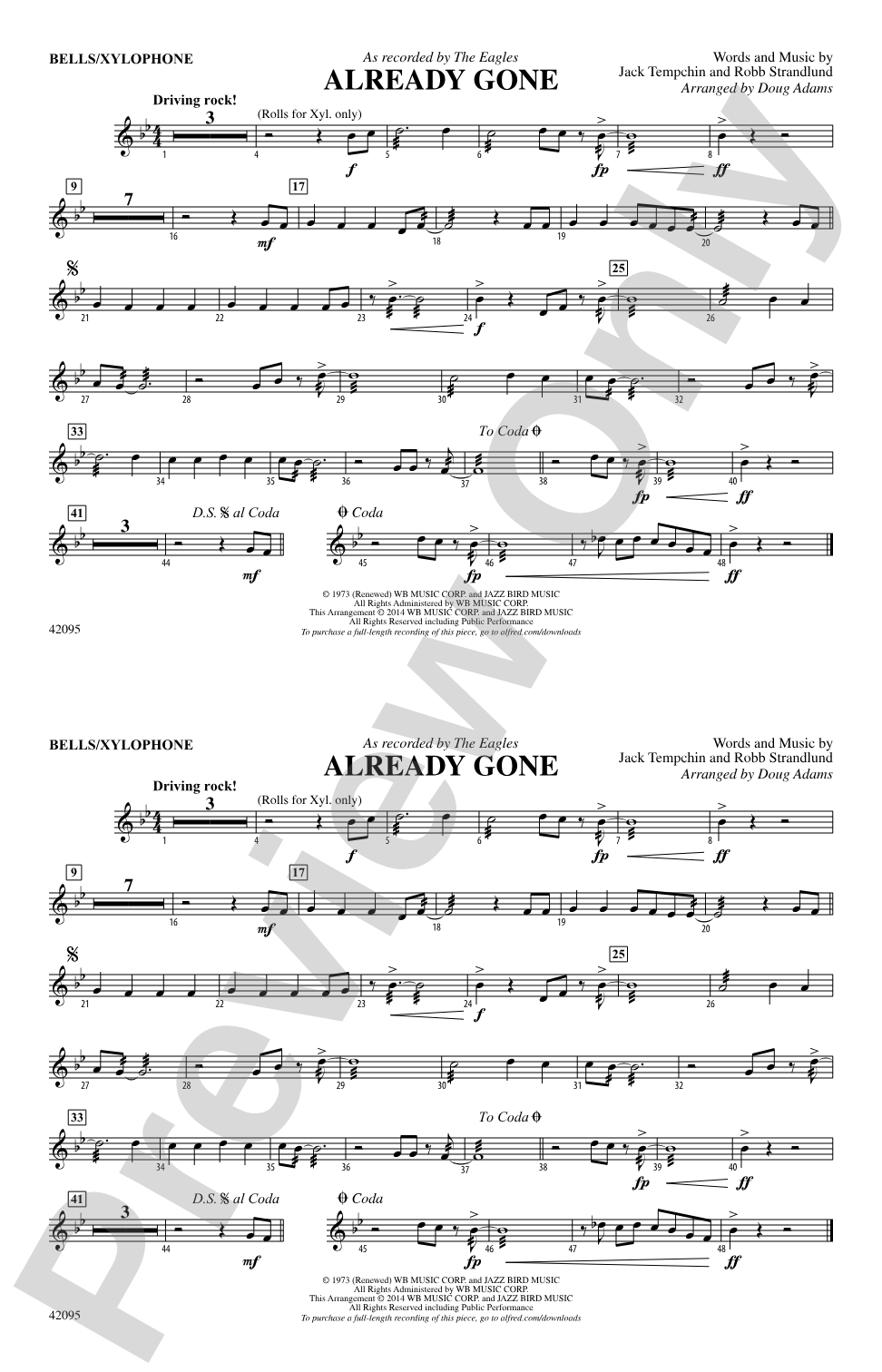 Already Gone: B-flat Bass Saxophone