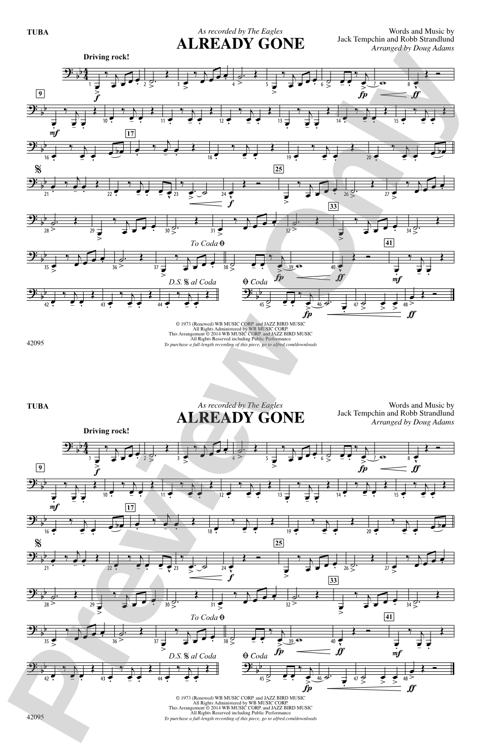 Already Gone: Tuba