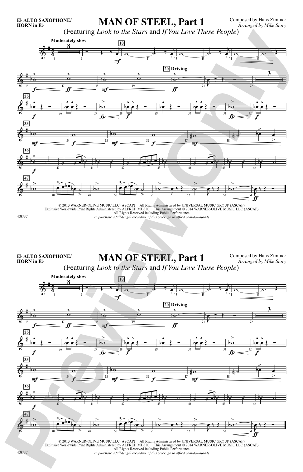 Man of Steel, Part 1: E-flat Alto Saxophone