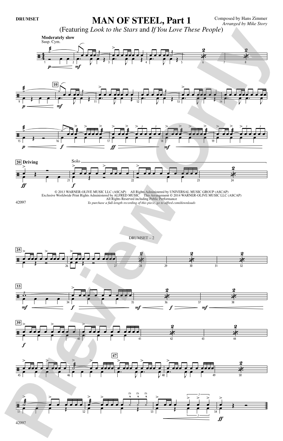 Man of Steel, Part 1: Drums
