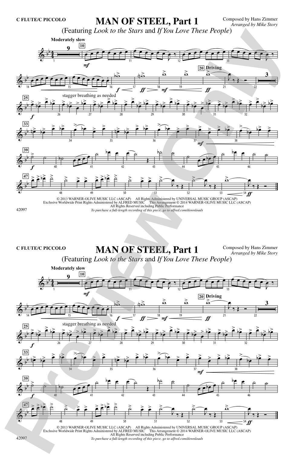 Man of Steel, Part 1: Flute