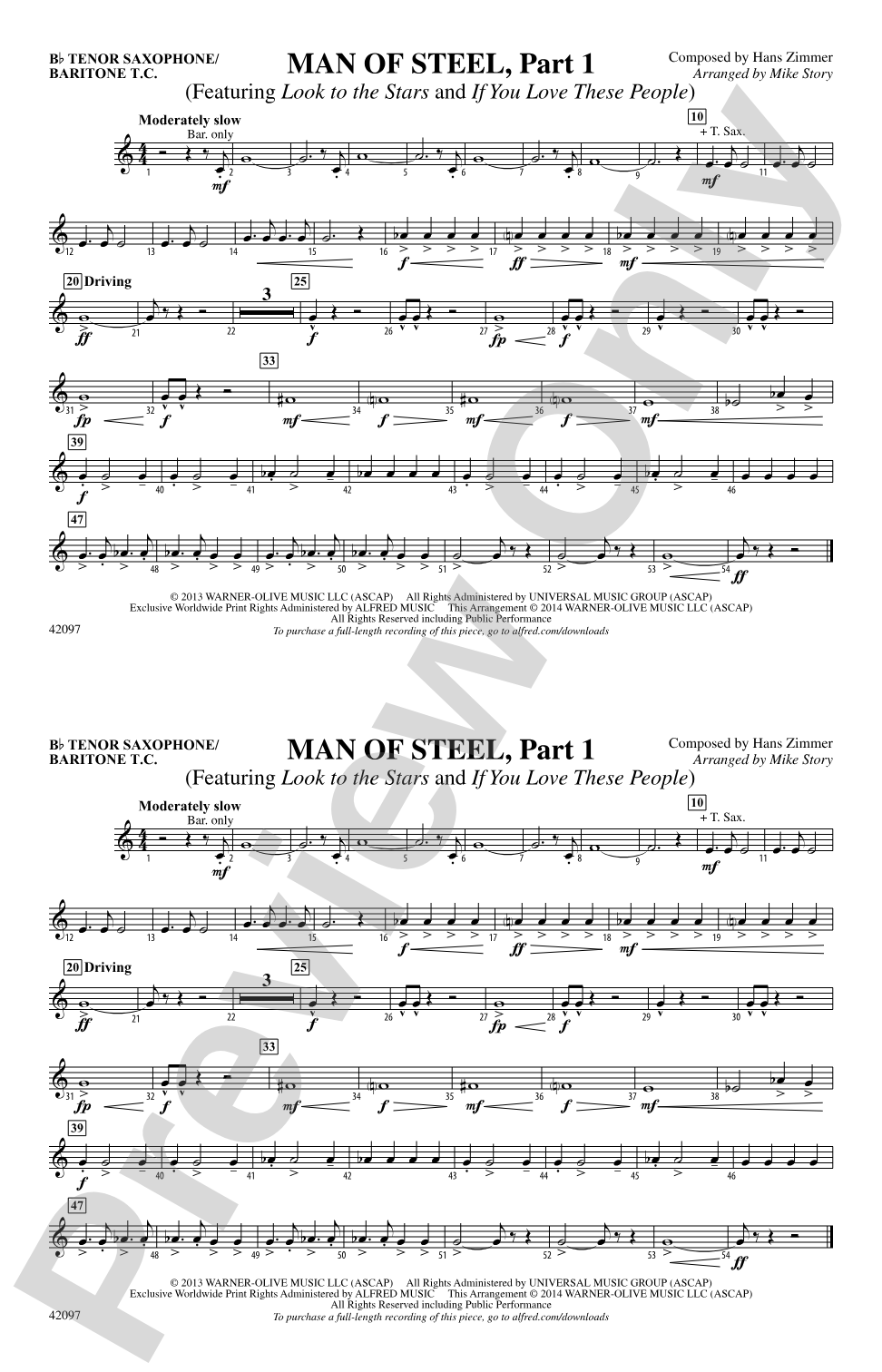 Man of Steel, Part 1: B-flat Tenor Saxophone
