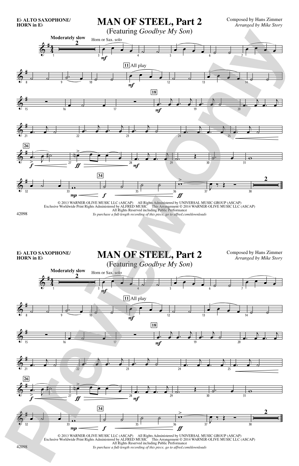 Man of Steel, Part 2: E-flat Alto Saxophone