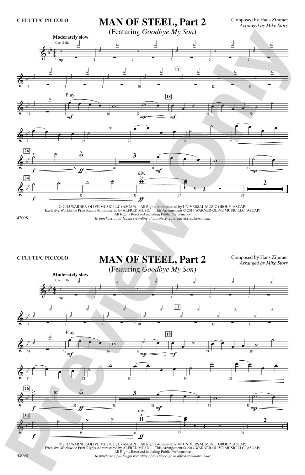 Man of Steel, Part 2: Flute