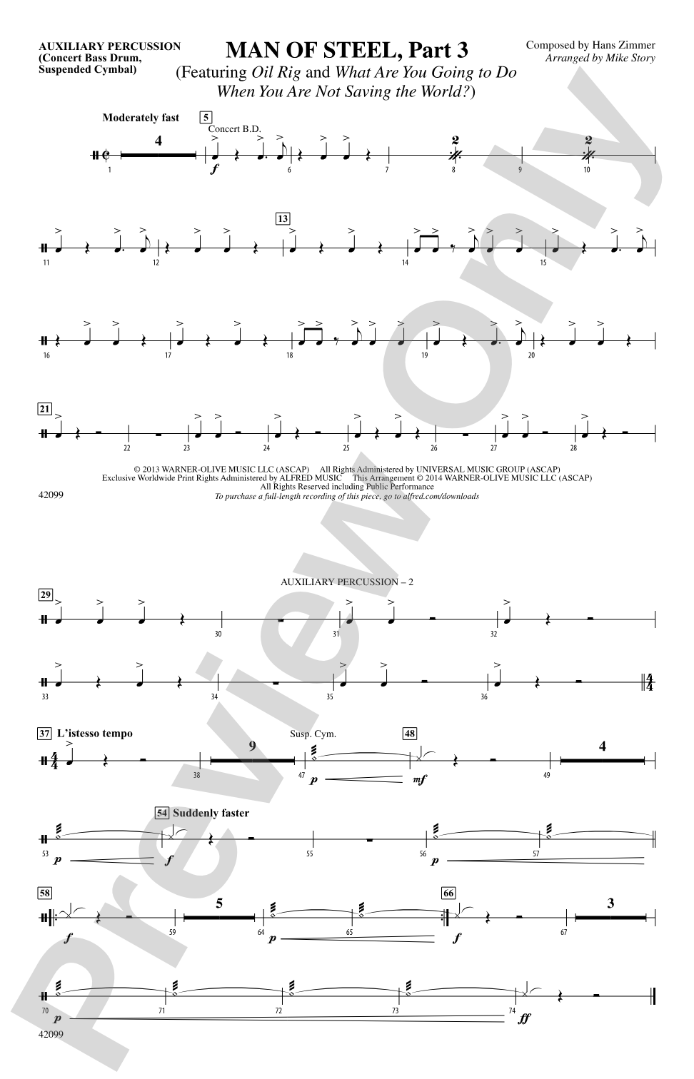 Man of Steel, Part 3: Auxiliary Percussion