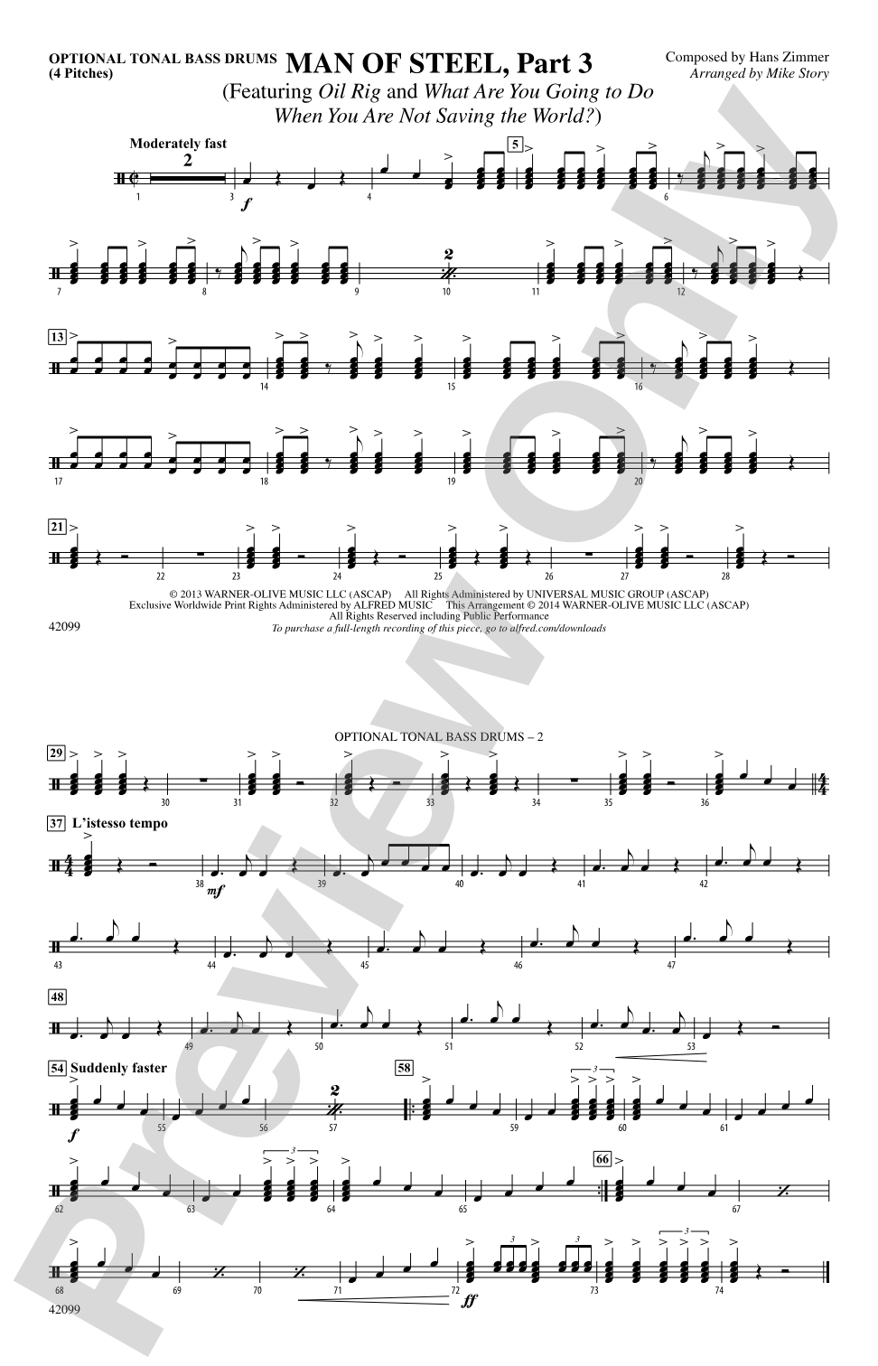 Man of Steel, Part 3: Tonal Bass Drum