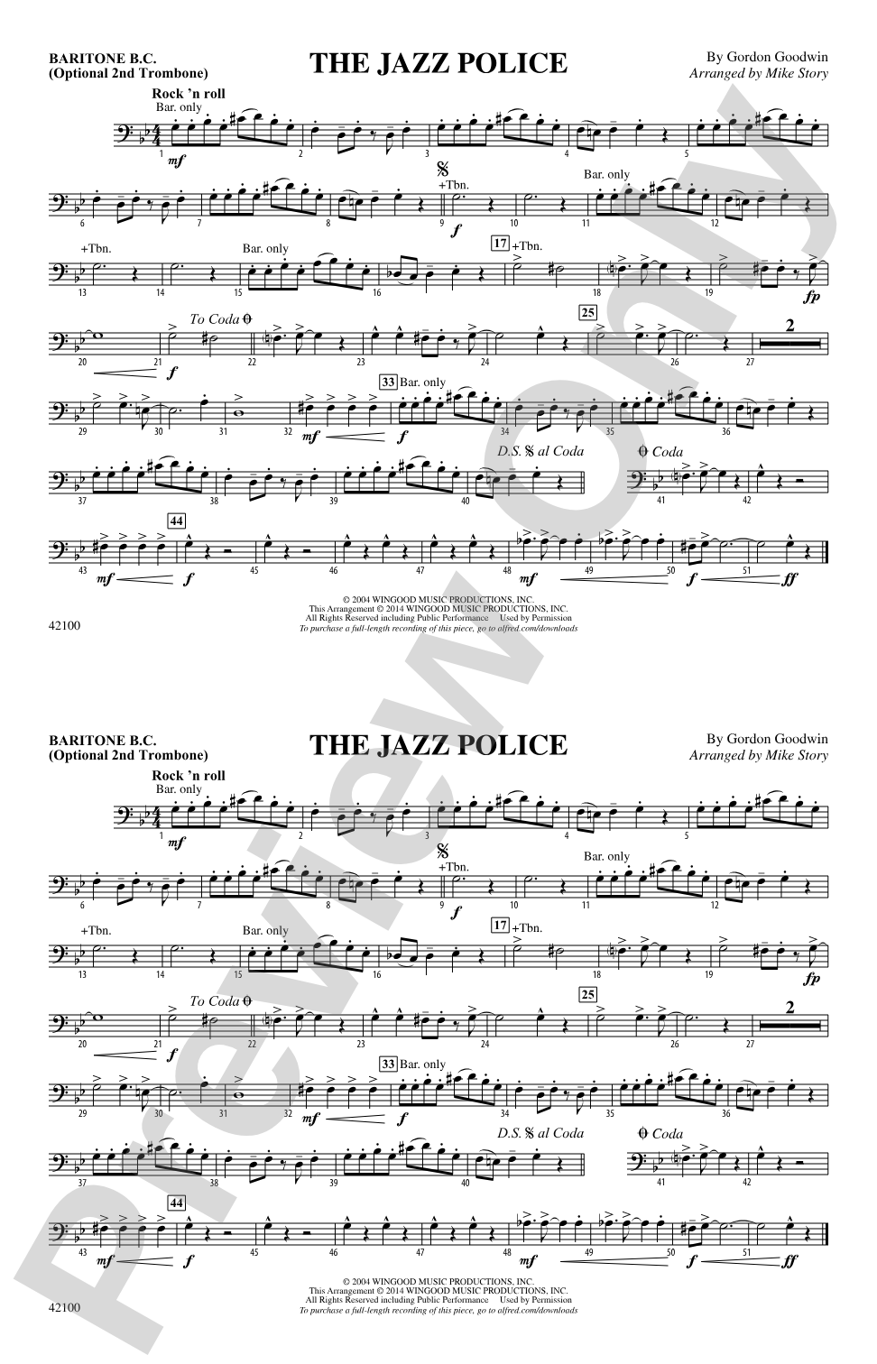 The Jazz Police: Baritone B.C.