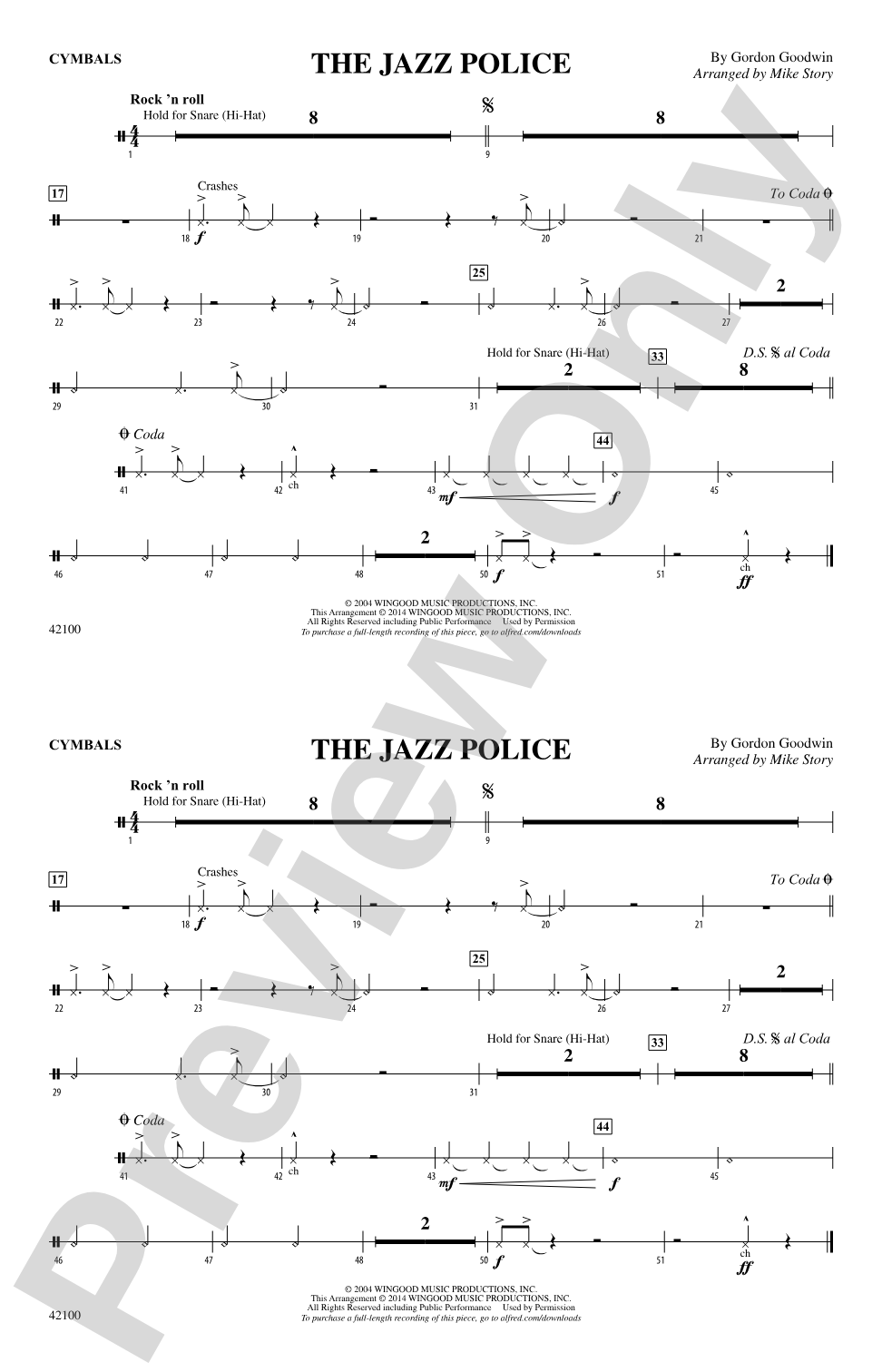 The Jazz Police: Cymbals