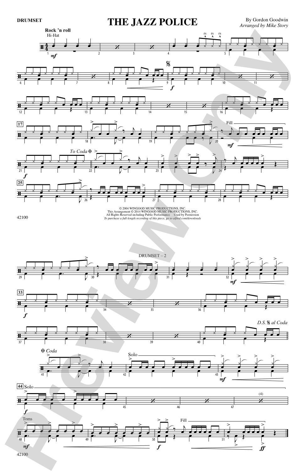 The Jazz Police: Drums